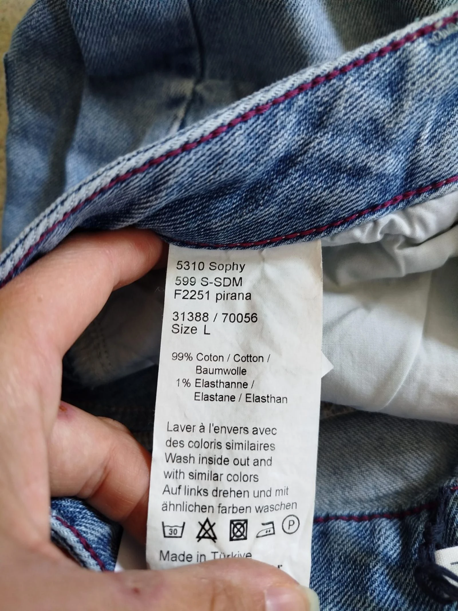 Freeman T. Porter sophy jeans slim 7/8 pirana – photo 8